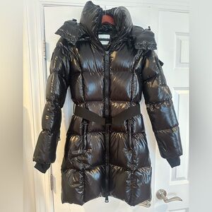 SAM Noho Belted Down Black (Jet) Coat